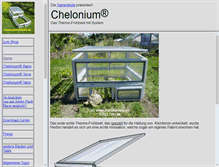 Tablet Screenshot of chelonium.de